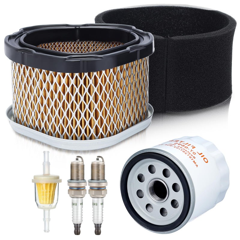 Butom GY20574 Air Filter for John Deere LT155 LT133 STX38 LT150 M92359 LX255 LX176 LX172 STX46 LX173 STX30 AM121608 Kohler 1208314 Command Pro CV11-16 12 083 05-S, 12 883 05-S1 Tractor Maintenance Kit - Image 1